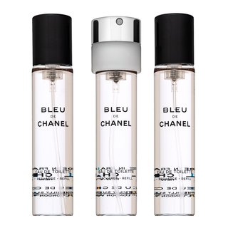 Chanel Bleu de Chanel - Refill Eau de Toilette para hombre 3 x 20 ml