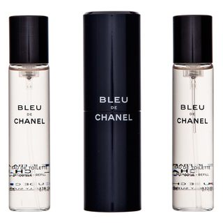 Chanel Bleu de Chanel - Twist and Spray Eau de Toilette para hombre 3 x 20 ml