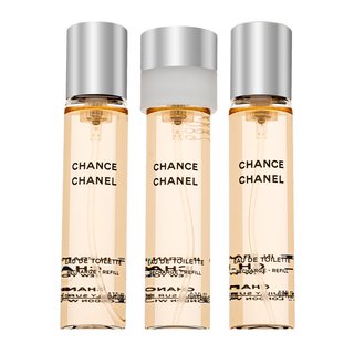 Chanel Chance - Refill Eau de Toilette para mujer 3 x 20 ml