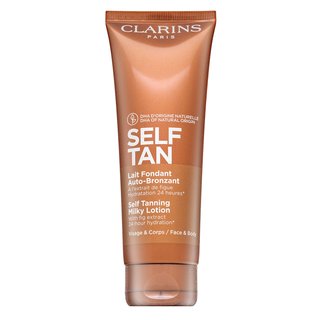 Clarins Self Tan Milky Lotion leche autobronceadora para cara y cuerpo 125 ml