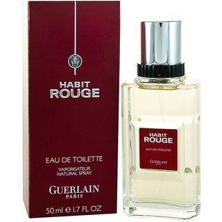 Guerlain Habit Rouge Eau de Toilette para hombre 50 ml