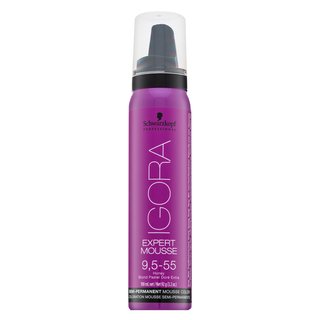 Schwarzkopf Professional Igora Expert Mousse Semi-Permanent Mousse Color espuma colorante semipermanente 9,5-55 100 ml