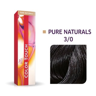 Wella Professionals Color Touch Pure Naturals coloración demi-permanente profesional efecto multidimensional 3/0 60 ml