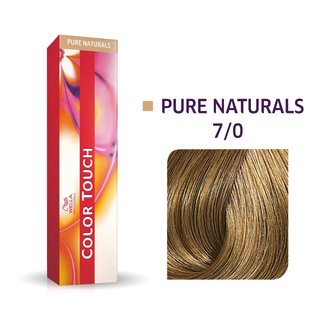 Wella Professionals Color Touch Pure Naturals coloración demi-permanente profesional efecto multidimensional 7/0 60 ml