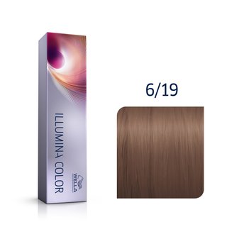 Wella Professionals Illumina Color color de cabello permanente profesional 6/19 60 ml