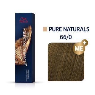 Wella Professionals Koleston Perfect Me+ Pure Naturals color de cabello permanente profesional 66/0 60 ml