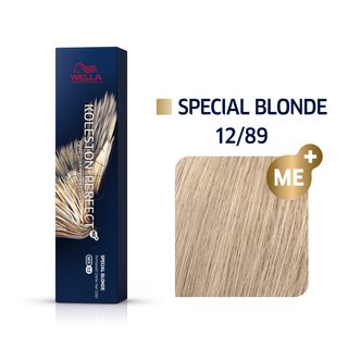 Wella Professionals Koleston Perfect Me+ Special Blonde color de cabello permanente profesional 12/89 60 ml